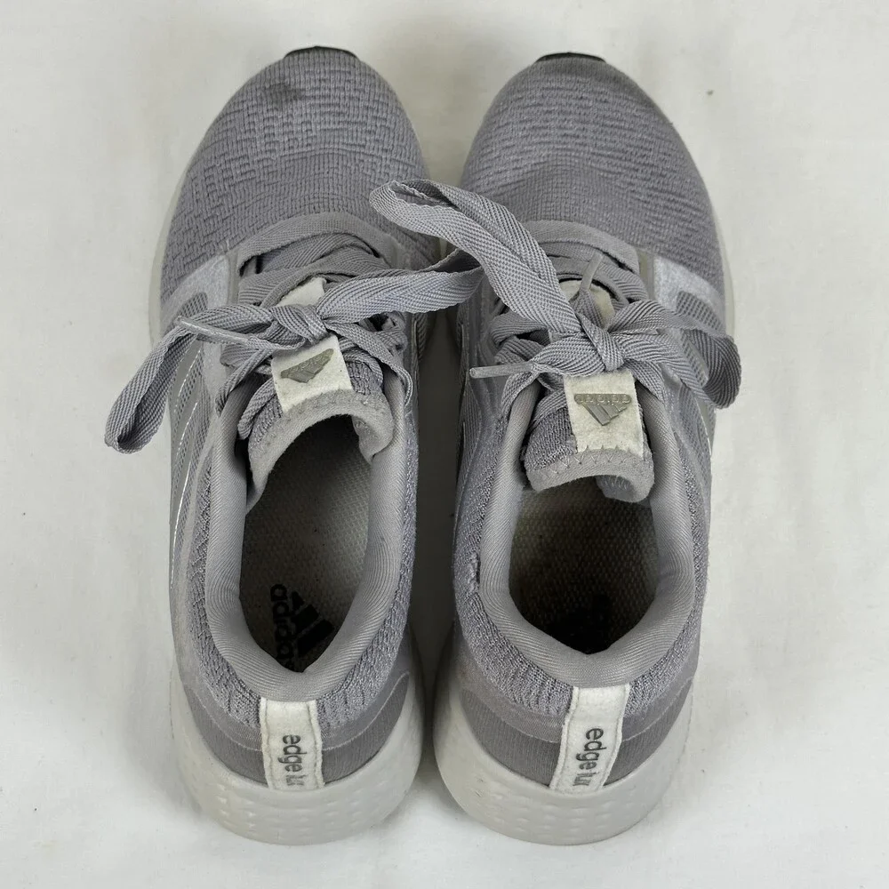 Adidas Edge Lux Shoes Womens Size 7 Gray Silver Running Athletic Sneakers FW9260